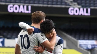 热刺核心凯恩达成英超百球里程碑  